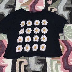 Flower crop top